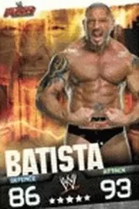 WWE Slam Attax Evolution - Slam Attax Evolution Card: Batista